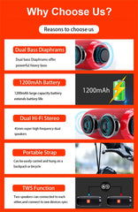 Portable Wireless Caixa De Som Bluetooth Speaker Music Sound Box Blutooth For Subwoofer Radio FM Bocina Acoustics Handsfree Hifi