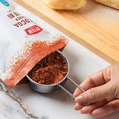 Stainless Steel Flour Sieve Fine Mesh Strainer Baking Flour Sifter With Handle Handheld Coffee Powder Mesh Sieve Baking Tools Kitchen Tools, Cooking Utensils