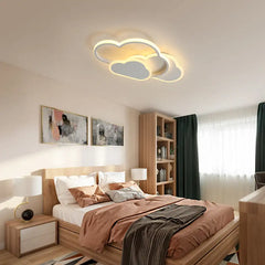 Cloud Ceiling Light,32w Creative LED Ceiling Lamp with Dimmable Remote Control 3000-6500k 2800lm,for Living Room
