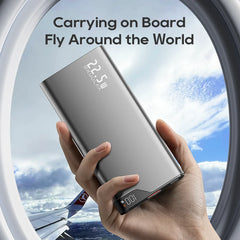 KUULAA 22.5W Power Bank 10000mAh Portable Charger PowerBank Fast Charging External Battery For iPhone17 16 14 Xiaomi poweer bank