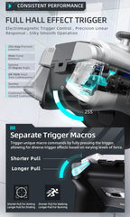 Machenike Gamepad Wireless Gaming Controller G5 Pro Elite Hall Trigger Joystick Mecha-Tactile Buttons For Switch PC Android IOS