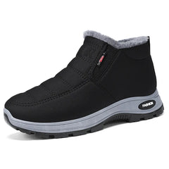 Waterproof Winter Boots for Women 2025 New Plush Snow Boots Women Ankle Boots Warm Black Couple Cotton Couples Platform Shoes