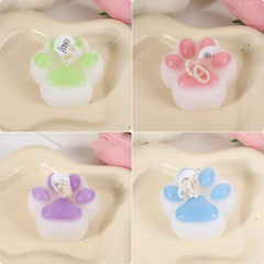 1pc/4pc Cat Paw Design Scented Candle ,For Birthday, Valentine's Day, Diy Home Decoration, party decoration, wedding souvenirs