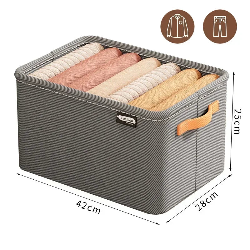 Thick Clothes Organizer Box – Wardrobe Drawer Storage