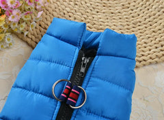 Winter Warm Pet Clothes For Small Dogs Windproof Pet Dog Coat Jacket Padded Clothing for Yorkie Chihuahua Puppy Cat Outfit Vest