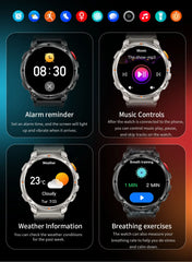 New T-Rex3 Ultra 1100mAh Battery Smart Watch GPS Track Compass IP69K Waterproof Sports tracker Outdoors Military Smartwatches