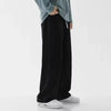 2025 New Streetwear Loose Jeans Men Korean Style Fashion Loose Straight Wide Leg Pants Men's Brand Clothing Black Light Blue - Image color / XXL