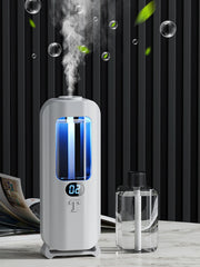 Automatic Aromatherapy Machine And Air Humidifier With Digital Display And Colored Lights -Machine Office Home, And Bathroom Home Decor