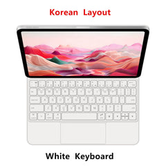 Magic Keyboard for iPad A16 2025 11th 11" Magnetic Case for iPad 10 10th 11th Generation Floating Stand Multi-Touch Keyboard