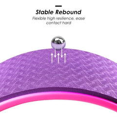 Multi-Functional Yoga Muscle Massage Wheel – Back & Waist Trainer