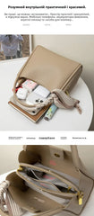 Hong Kong Luxury Genuine Leather Crossbody Bag for Women