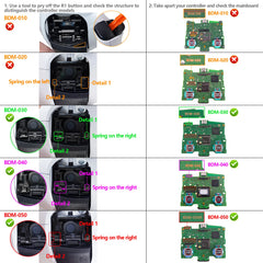 eXtremeRate Programable RISE4 V3 Remap Kit for ps5 Controller BDM-030/040/050, Upgrade Board & Redesigned Back Shell & Buttons