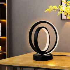 LED Desk Light Three Color Dimmable Plug-In Desktop Decoration Bedside Table Lamp Bar Restaurant Atmosphere Aluminum Desk Lamps