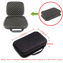Eva Storage Bag Tool Case Waterproof Oxford Cloth Zipper Bag Shockproof Sponge Box Fishing Gear Organizer Carring Pouch Camera