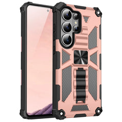 Camouflage Anti Shock Case for Samsung galaxy S26 Ultra S25 FE S24 A56 A16 A17 A37 A57 Military Armor Built-in Kickstand Cover