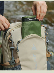 Foldable Waterproof Dry Bag, Oxford Cloth Portable Storage Pouch for Camping, Hiking & Swimming