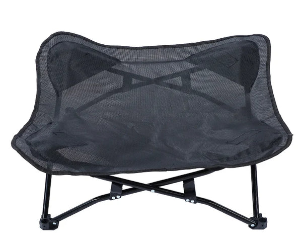 Pet Shop Detachable And Washable Pet Bed, Dog Iron Frame Bed, All-Season Camping Portable Folding Dog Kennel