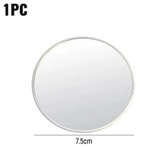 Mini Round Selfie Mirror Set Portable Wide Angle Convex Spherical Mirror 7.5cm 9.5cm For Vlogging iPhone Samsung Smartphones