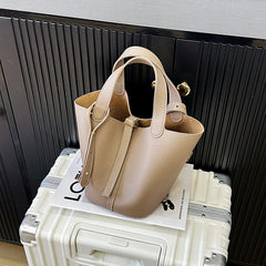 2-Piece PU Leather Tote & Crossbody Bag Set for Women