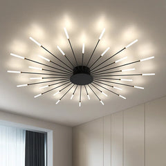 Nordic Ceiling Lighting for Living Room Bedroom Kitchen Led Ceiling Light Fixture Indoor Home Firework Decor Ceiling Lights