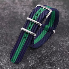 Universal Canvas Watch Band 18mm 20mm 22mm Nylon Wristband NATO Watch Strap For SEIKO Tissot Swatch OMEGA IWC CASIO Bracelet