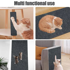 Anti Cat Scratch Mat Trimmable Self-Adhesive Carpet Mat Pad Cat Pet Scratcher Furniture Couch Corner Indoor Sofa Wall Protector Pet Shop, Pet Toys