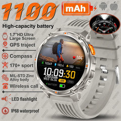 New T-Rex3 Ultra 1100mAh Battery Smart Watch GPS Track Compass IP69K Waterproof Sports tracker Outdoors Military Smartwatches
