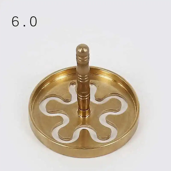 Incense Burner Accessories Copper Metal Lotus Cloud Hollow Out Printing Pressing Equipment Tools Chinese Living Room Incense