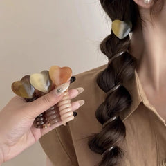 Vintage Heart Ball Elastic Headband – Women’s Hair Tie Scrunchie