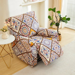 Printed elastic Chivas sofa cover, dust-proof and non-slip elastic sofa cover, sofa dust cover