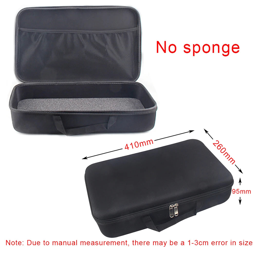 Eva Storage Bag Tool Case Waterproof Oxford Cloth Zipper Bag Shockproof Sponge Box Fishing Gear Organizer Carring Pouch Camera