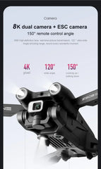 Lenovo Z908 ProMAX 8K Drone ESC Professional 4K GPS Dron Optical Flow Localization 3sided Obstacle Avoidance Quadcopter Toy