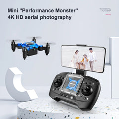 New K04 Mini Drone with Camera RC Quadcopter Altitude Hold Small Durable UAV Toy for Beginners Portable Remote Control Aircraft