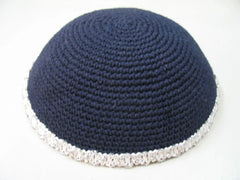 HAND MADE KNITTED YARMULKE KIPPAH SKULL CAP, CUSTOMIZED ORDER UNDER ENQUIRY FIRST