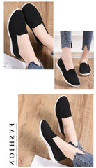 Women’s Breathable Knitted Flat Shoes – Spring Summer 2026