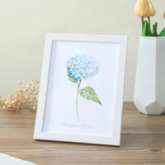 Wooden Photo Frame – Wall Hanging & Stand Display (10x15–A4) Home Decor
