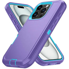 For iphone 11 12 13 14 15 Pro Max X XS XR XSMAX 7 8 Plus SE2 SE4 Armor Shockproof Defender Case Heavy Duty Tough Dustproof Cover