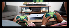 Controller For Playstation 5 PS5/PS5 Pro/Slim/PC,RGB Wireless Gamepad W/Hall Effect Trigger Marco/Turbo Anti-Drift Game Joystick
