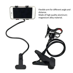 Phone Holder Gooseneck Flexible Arm Lazy Rotatable Bedside Cellphone Stand Mount Household Support Bracket Smartphone Holder