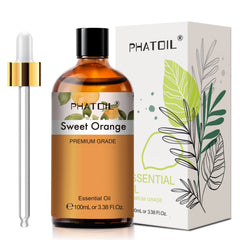 PHATOIL 100ml Eucalyptus Essential Oil For Skin Lavender Vanilla Jasmine Lemon Bergamot Aroma Oil for Aromatherapy Candle Making
