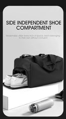 Waterproof Travel & Sports Bag for Men & Women – Large