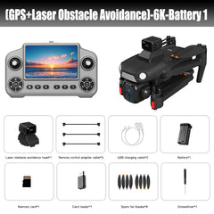 Original new A1R GPS Drone 4K Professional 8K HD Dual Camera Brushless Motor 5G WIFI FPV Foldable RC Quadcopter Helicopter toys
