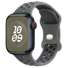 Sport Strap for Apple Watch Band 44mm 45mm 46mm 49mm/38mm 40 41mm Colored Particles Rubber Band IWatch Ultra 11 10 9 8 7 6 5 SE