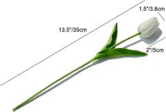 10 Real Touch Tulip Stems – Lifelike Artificial Flowers for Weddings, Home & Holiday Decor Home Decor, Plants & flowers