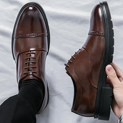 Men’s Formal Leather Dress Shoes for Business & Wedding