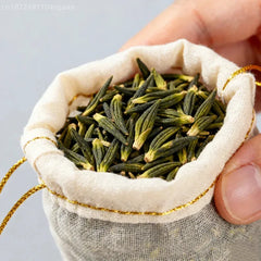 7A Grade Natural Lotus Seed Core For Sachets, Herb Pillow Filling Lotus Plumule Lian Zi Xin for Fragrance Crafts Home Decor