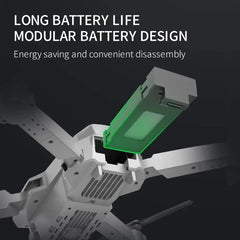 E88 ProIntelligent Folding Drone Supports single/Dual Camera Switching 4KPicture Quality+Wide-angle Shooting WiFiDirect Real-Tim