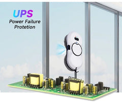 UPS System Robot Window Cleaner Vacuum Smart Home Appliance Auto Clean Glass Windows Washer Window Washing Electric Floor Mops