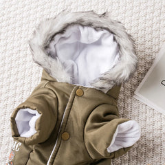 Winter Pet Dog Jumpsuit Warm Dog Clothes for Small Dogs Chihuahua Jacket Costumes Shih Tzu Coat Outfits