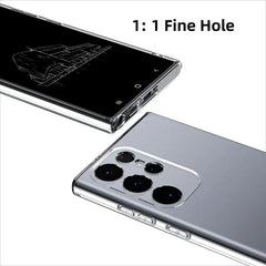 Soft Silicone Clear Phone Case For Samsung A53 A13 A52 A12 A54 A16 A55 A52S S25 S24 S22 S21 S23 Ultra S20 FE Galaxy Note 20Ultra